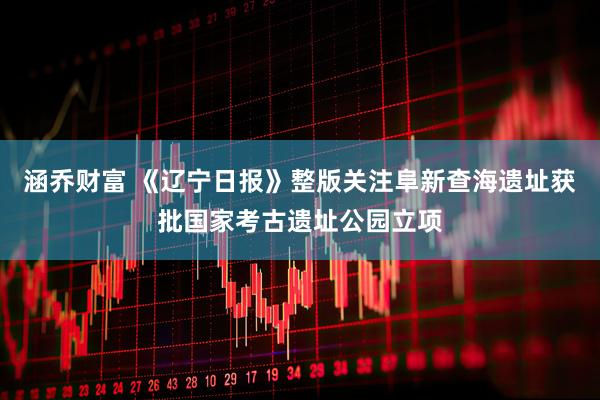 涵乔财富 《辽宁日报》整版关注阜新查海遗址获批国家考古遗址公园立项
