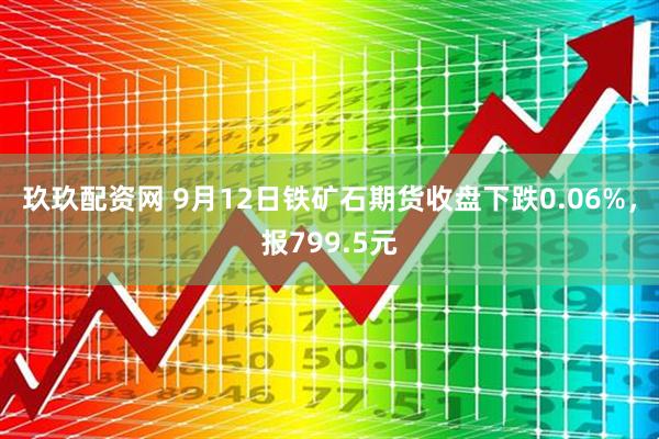 玖玖配资网 9月12日铁矿石期货收盘下跌0.06%，报799.5元